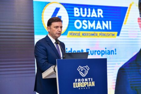 Dalin rezultatet e para  Nga kandidatët shqiptarë Bujar Osmani po prin me vota në zgjedhjet presidenciale